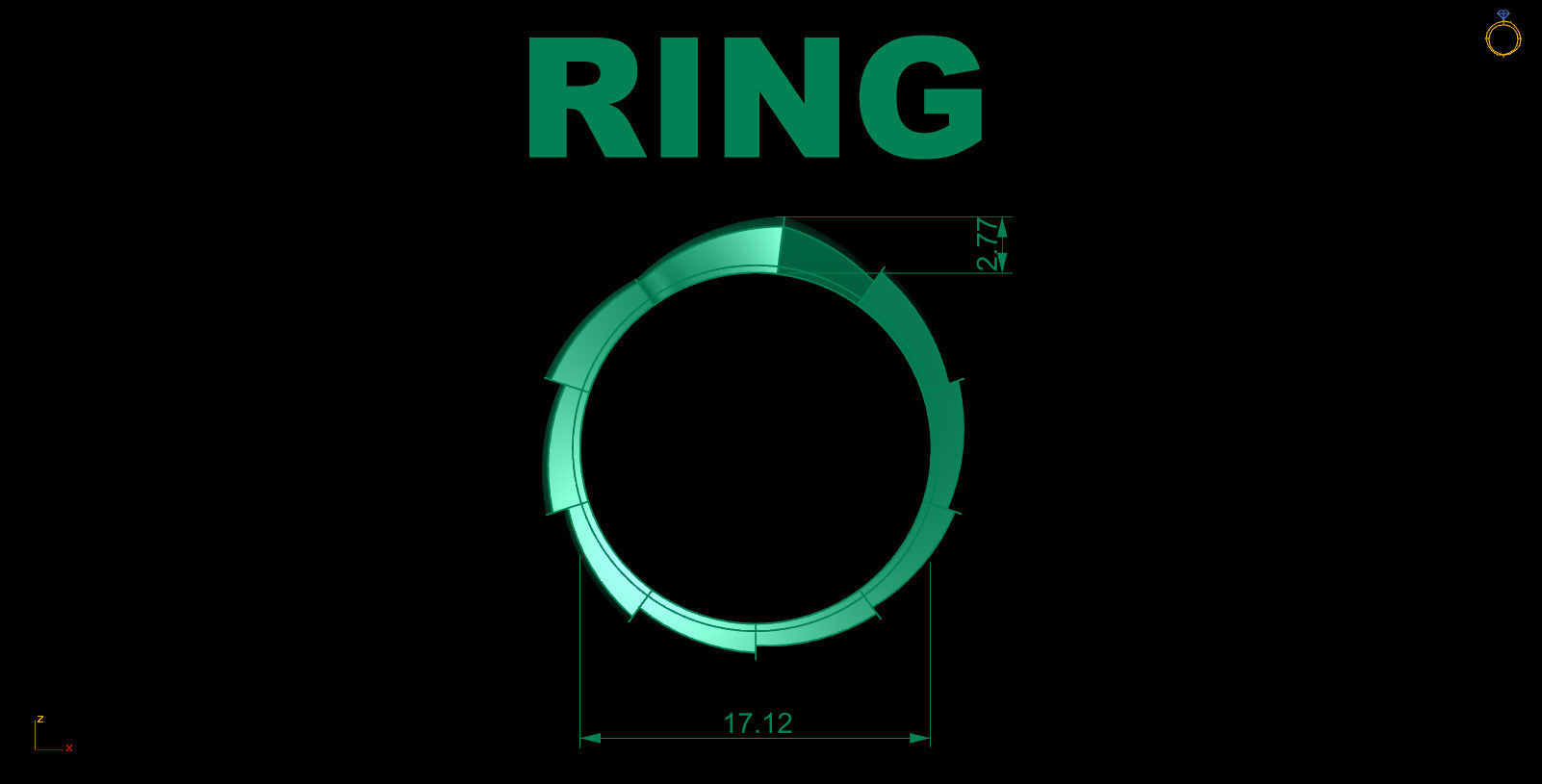 Snake set 3D print model_8