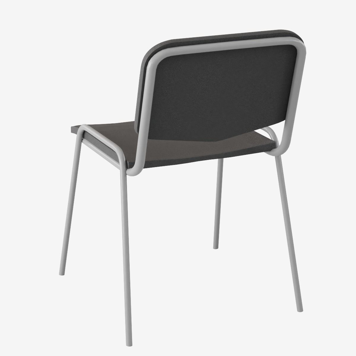 Office Chair 02 Low-poly 3D model_14