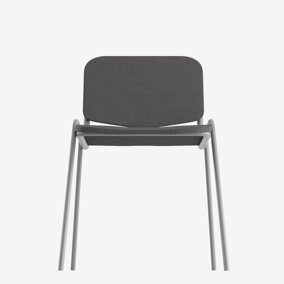 Office Chair 02 Low-poly 3D model_7