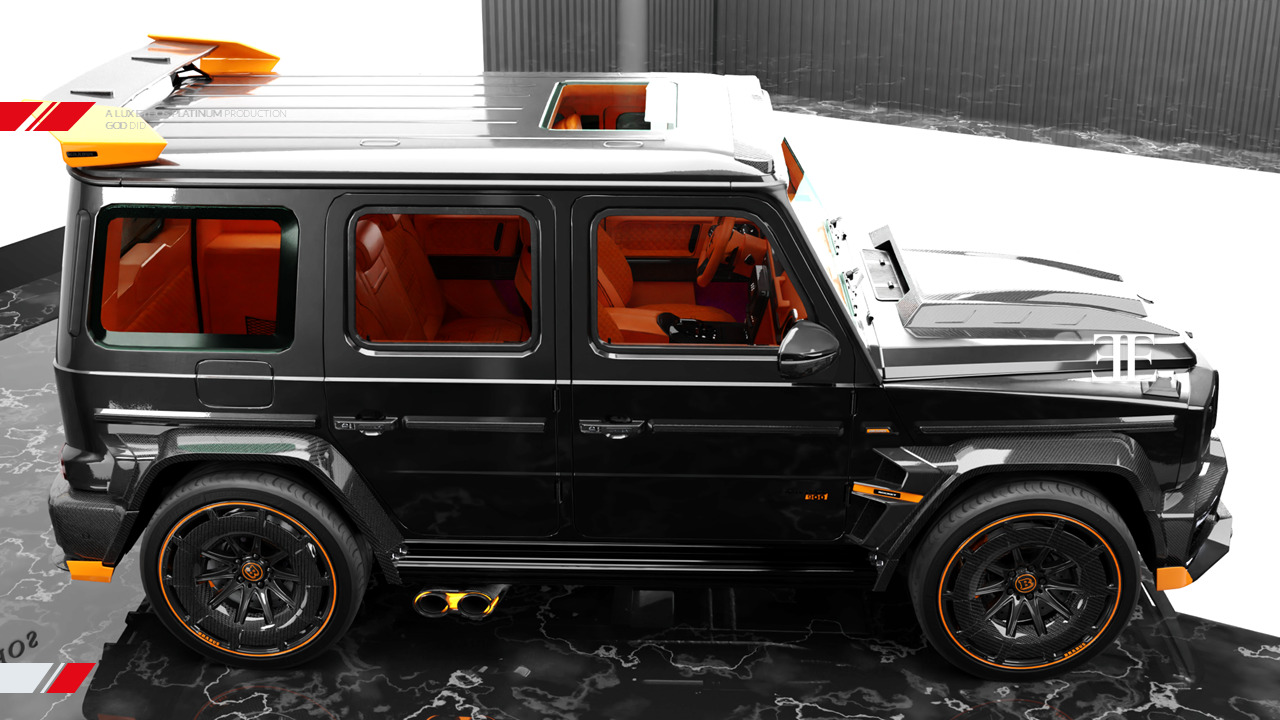2024 2025 BRABUS G V 12 G900 ROCKET Edition 3D model_7