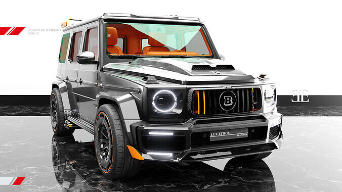 2024 2025 BRABUS G V 12 G900 ROCKET Edition 3D model