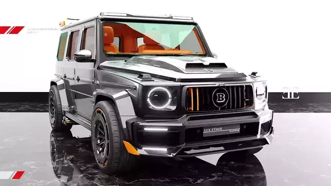 2024 2025 BRABUS G V 12 G900 ROCKET Edition 3D model