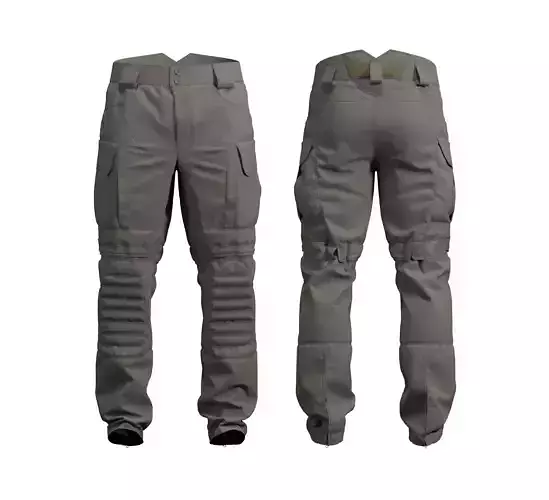UF PRO Srtiker Ult Combat Pants - Marvelous Designer 3D model