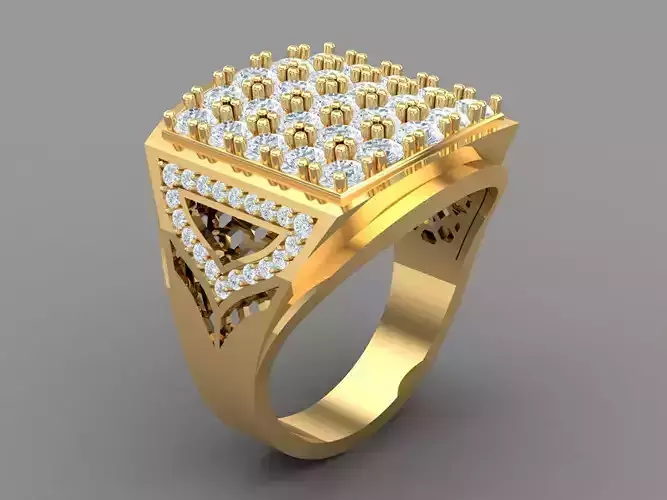 Wedding and engagement ring men 1MR55