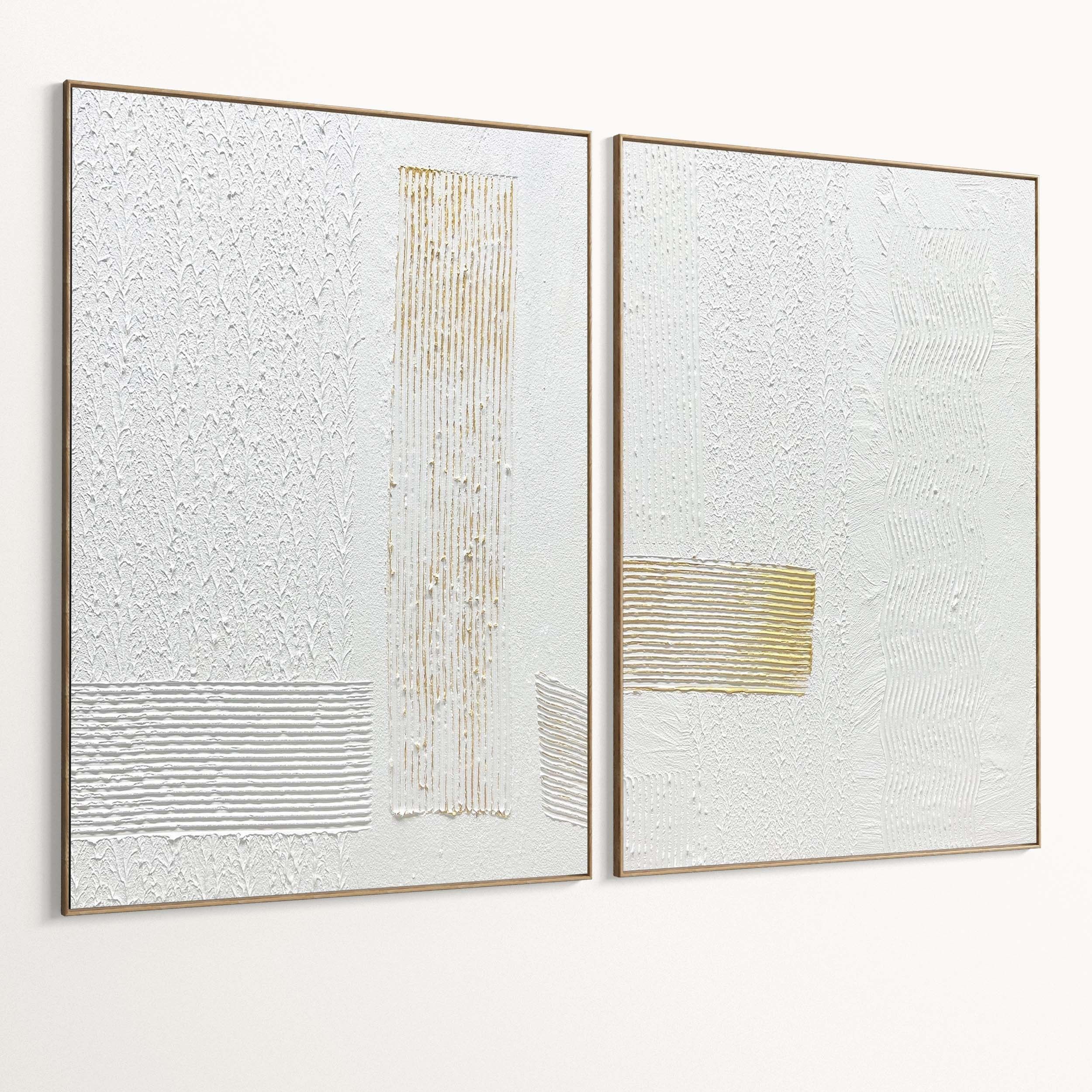 Plaster Two Photo Frame 484 Low-poly 3D model_1