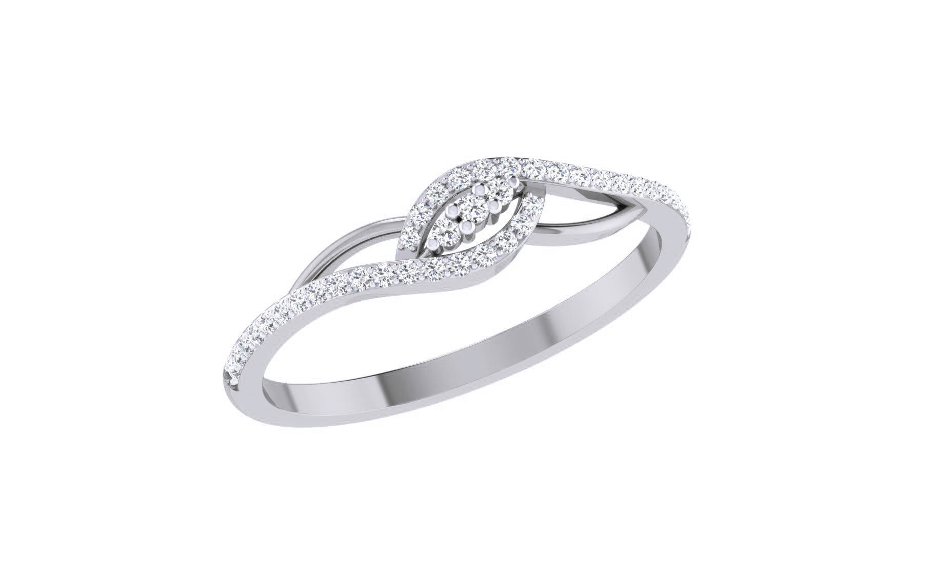 Ultra light wt Women Ring 3dm renders details  3D print model_2