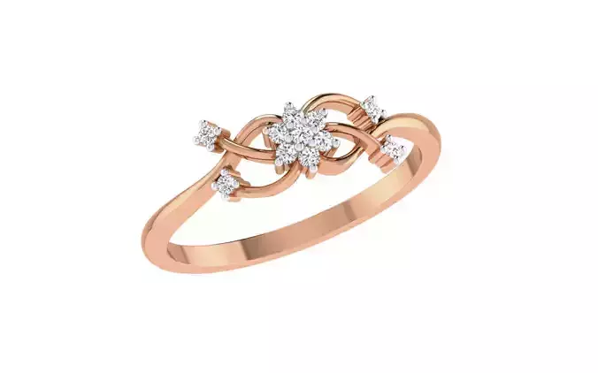 Ultra light wt Women Ring 3dm renders details 