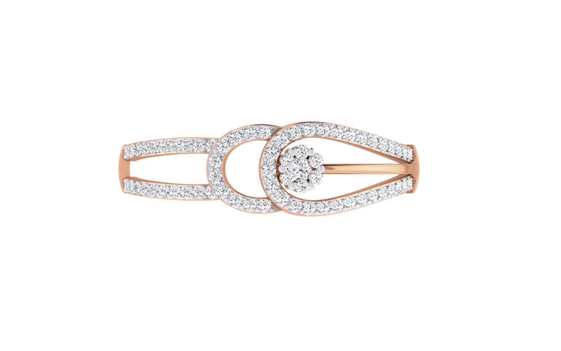 Ultra light wt Women Ring 3dm renders details  3D print model_12