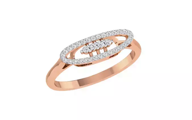 Ultra light wt Women Ring 3dm renders details 