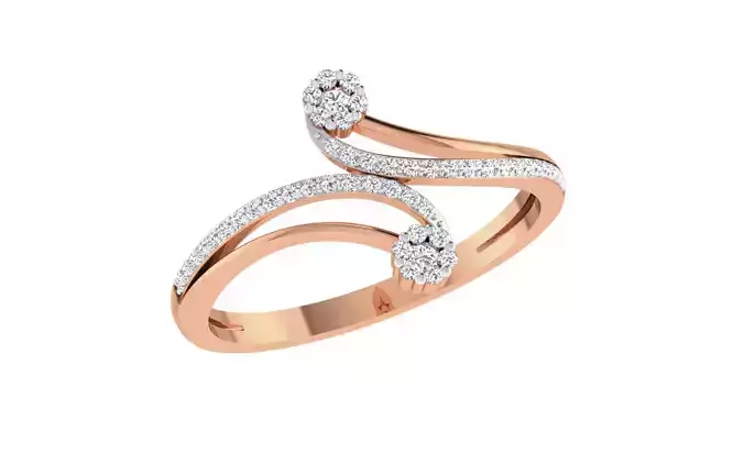 Ultra light wt Women Ring 3dm renders details 
