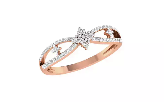 Ultra light wt Women Ring 3dm renders details 