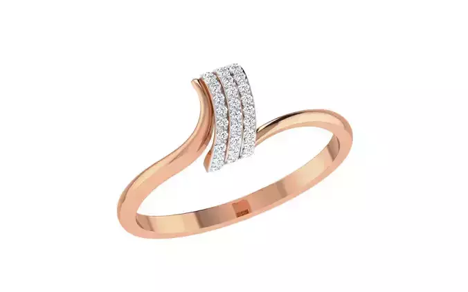 Ultra light wt Women Ring 3dm renders details 