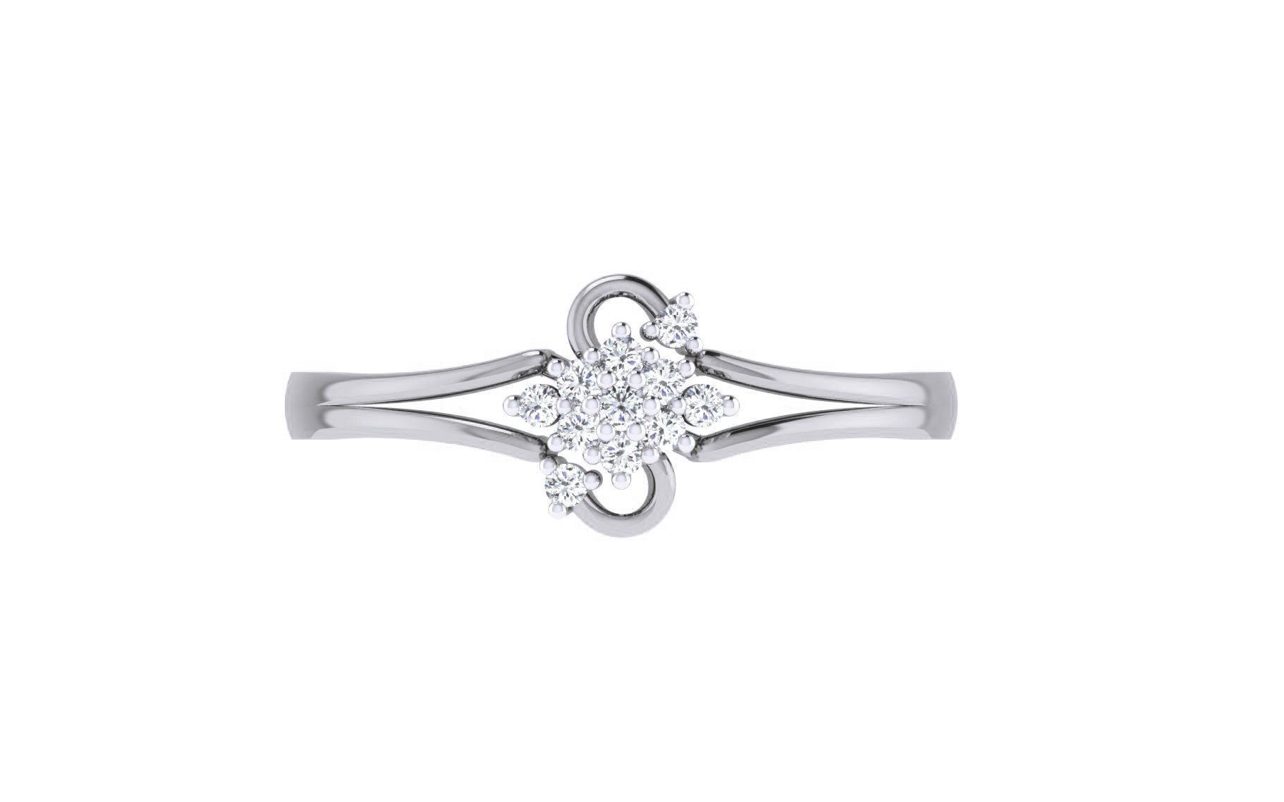 Ultra light wt Women Ring 3dm renders details  3D print model_12