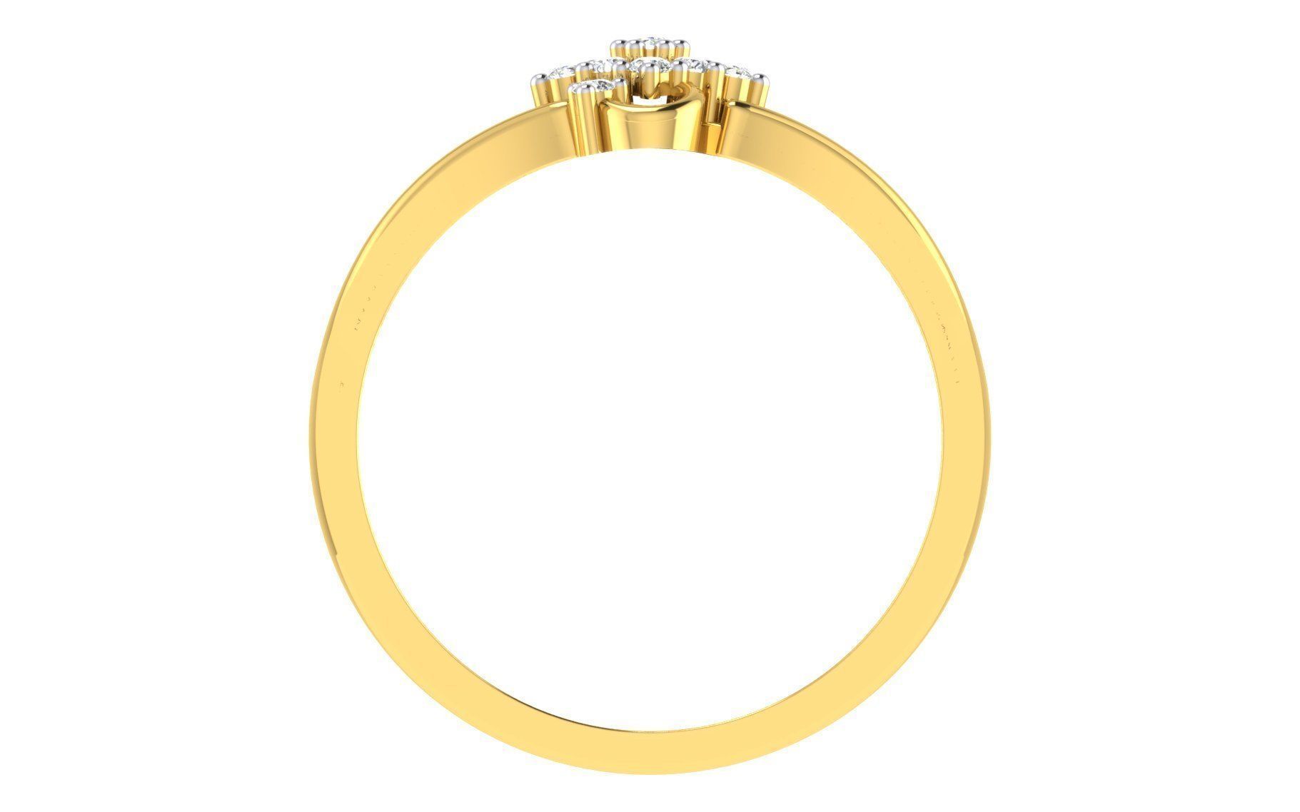 Ultra light wt Women Ring 3dm renders details  3D print model_3