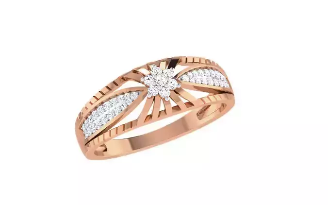 Ultra light wt Women Ring 3dm renders details 