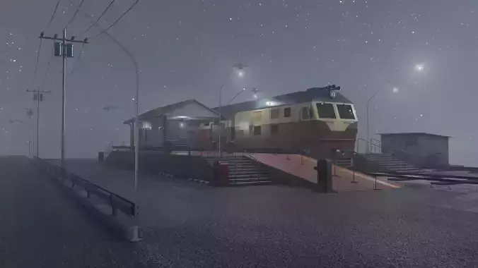 Diesel locomotive CC 207