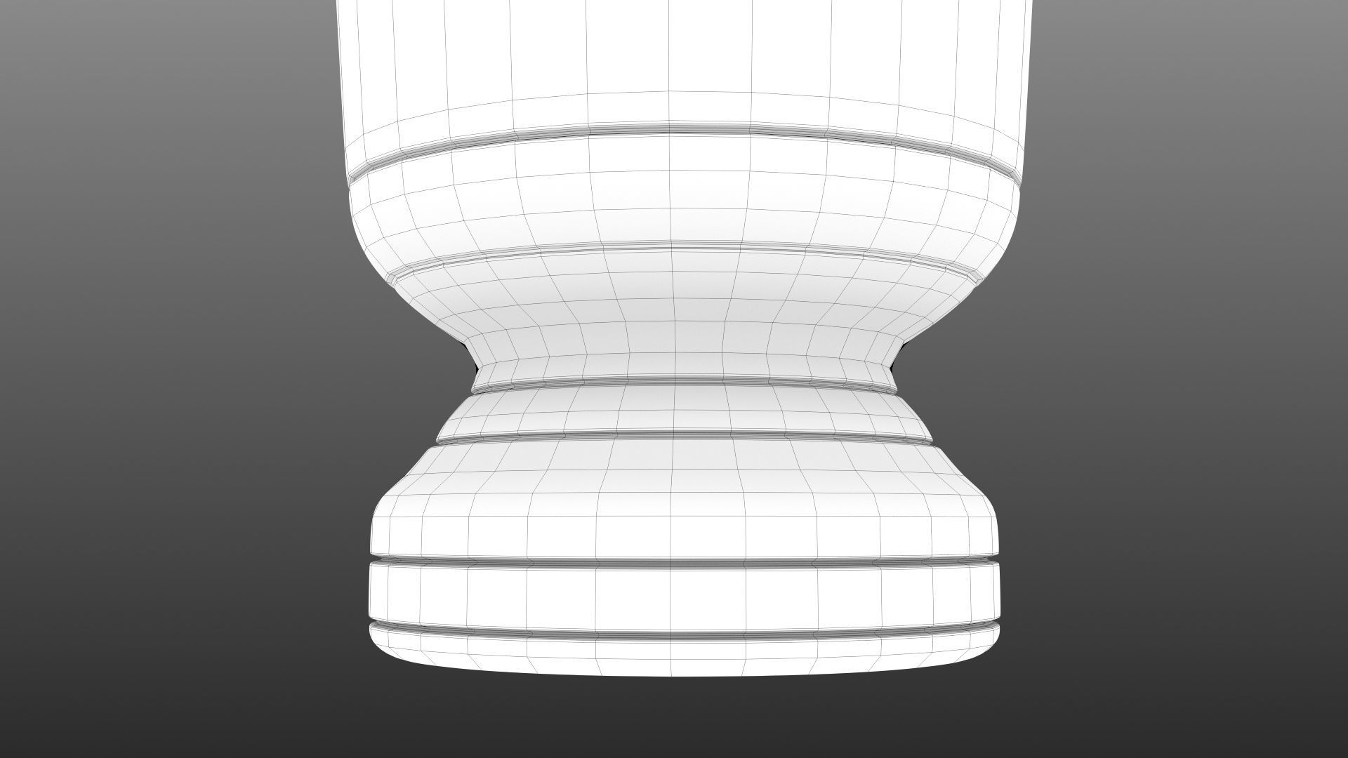 Wood Mortar 3D model_20