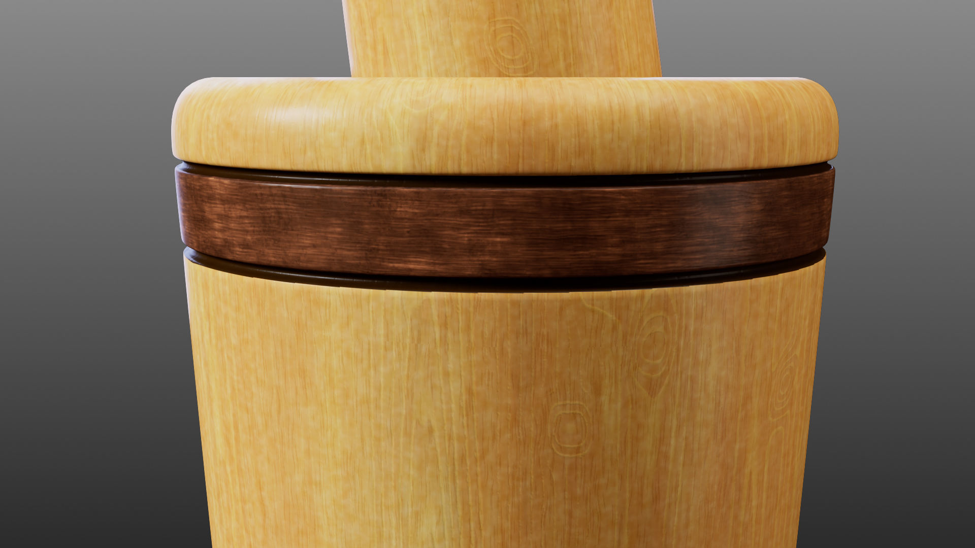 Wood Mortar 3D model_11