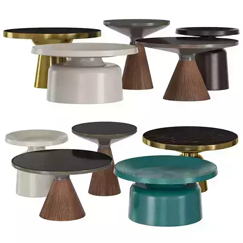 Coffee tables set Vaso and Tuba