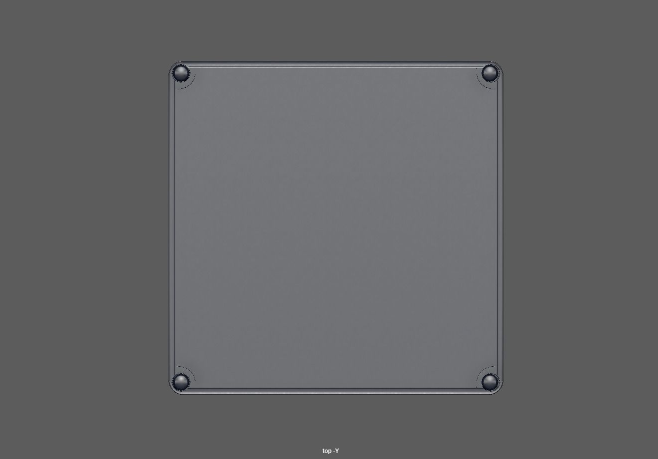 Kitchen rack shelf storage Low-poly 3D model_7