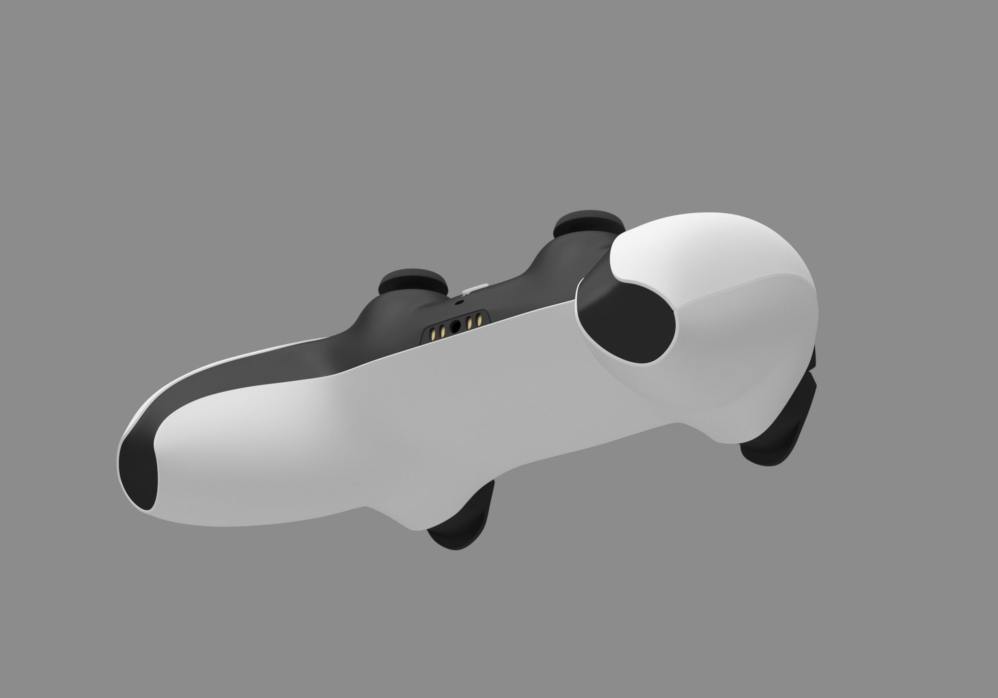 ps5 dualsense controller 3D model_8