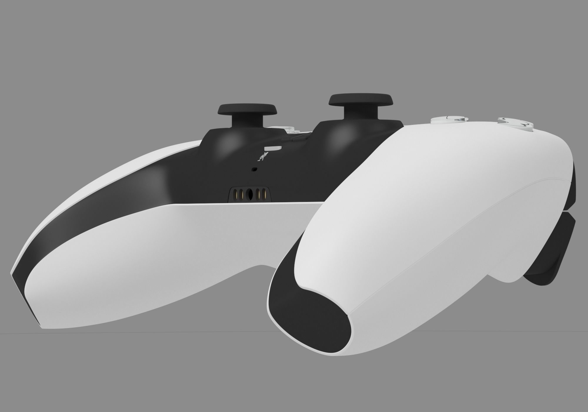 ps5 dualsense controller 3D model_1