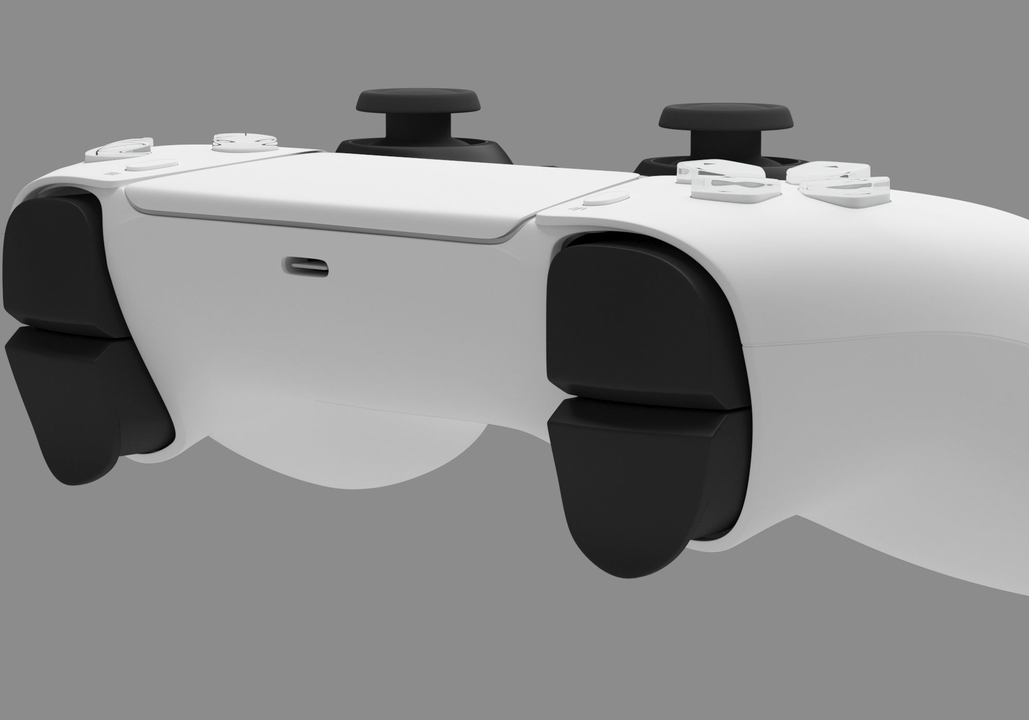 ps5 dualsense controller 3D model_4