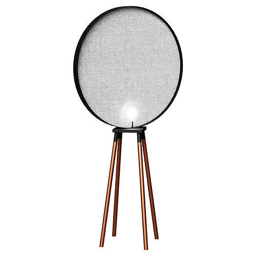 Floor Designer lamp INTERLACED Circle by Camino 3D model