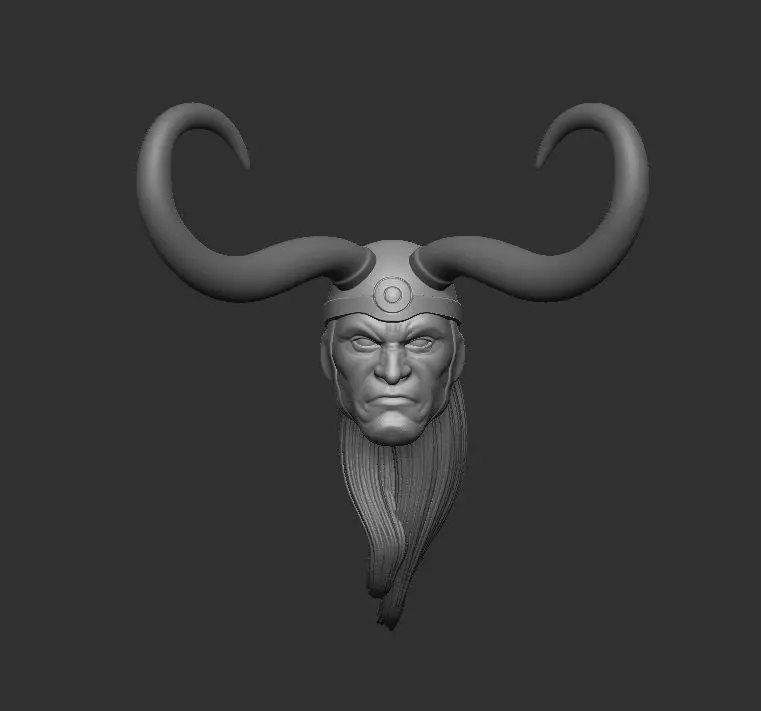 Loki Comic Series - Headsculpt for Action Figures 3D print model_0