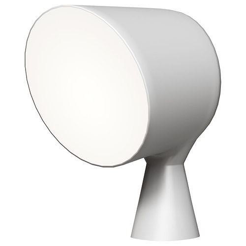 Binic by Foscarini Designer Table Lamp white 3D model