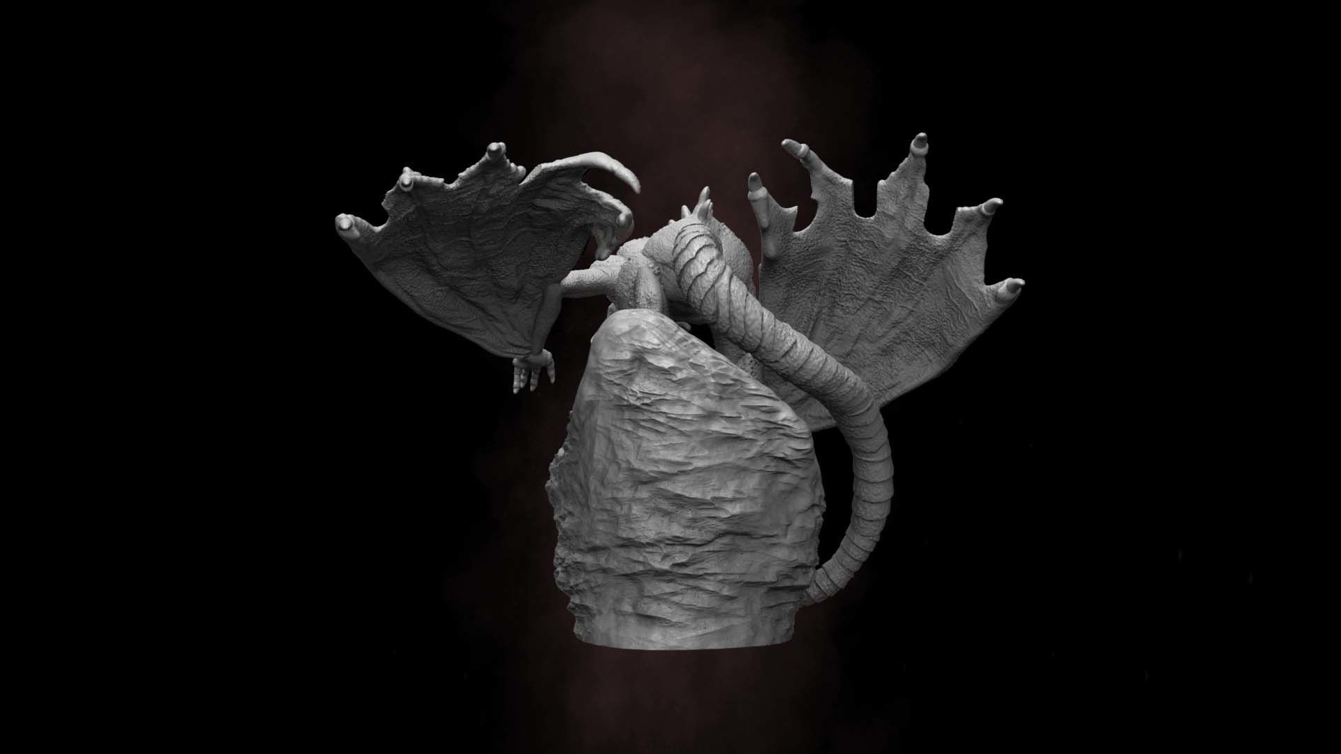 Dragon Fantasy 3D print model_4