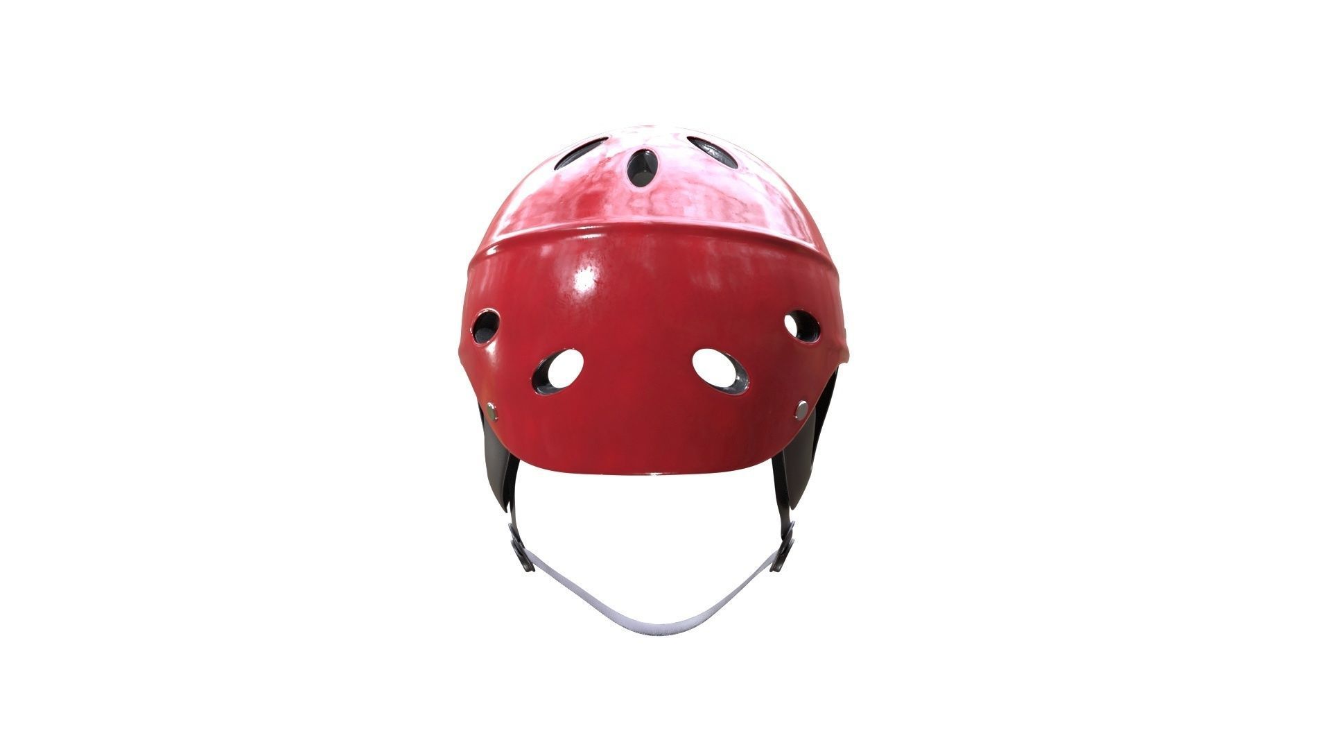Rescue Helmet Low-poly 3D model_7