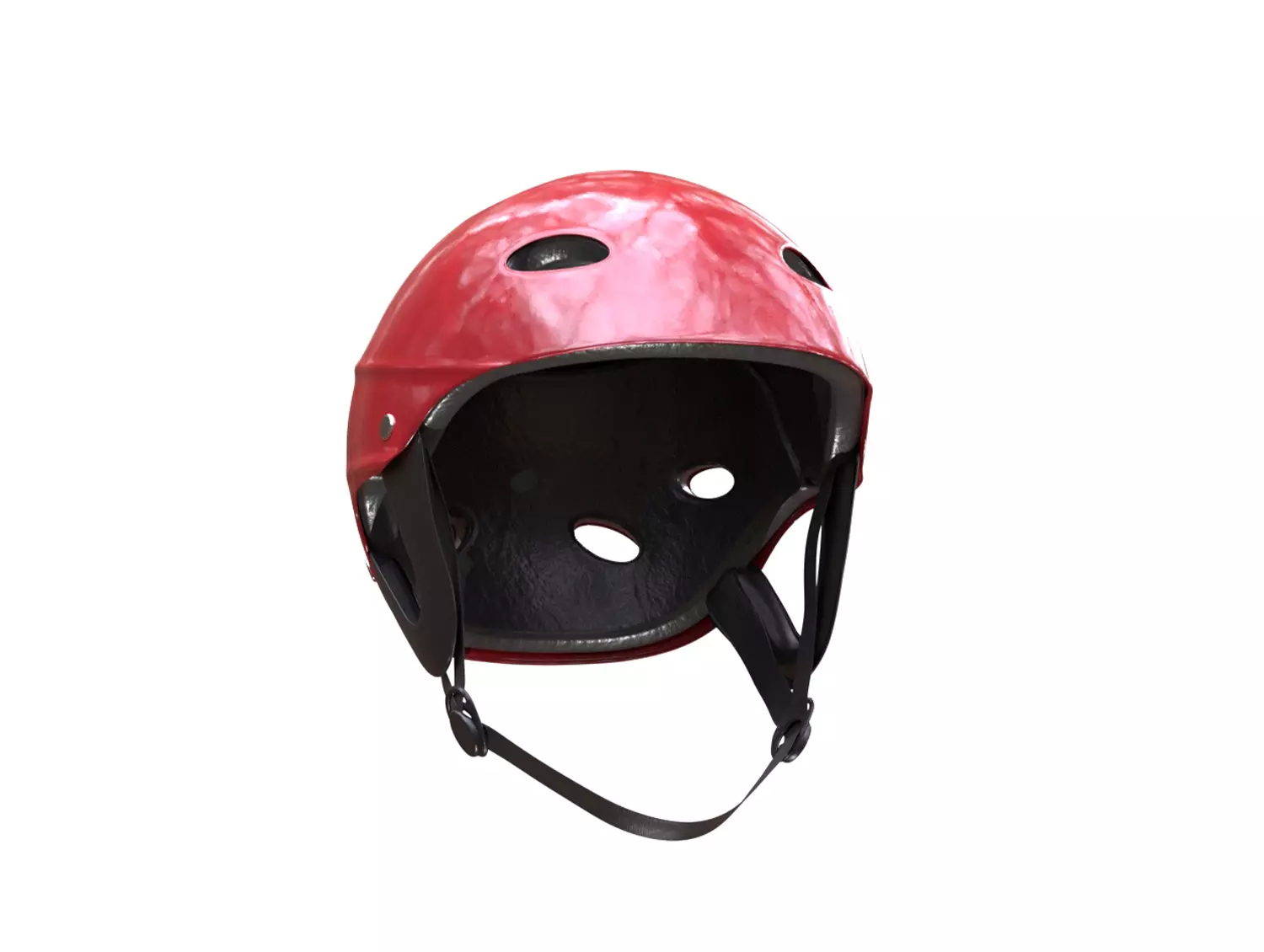 Rescue Helmet Low-poly 3D model_0