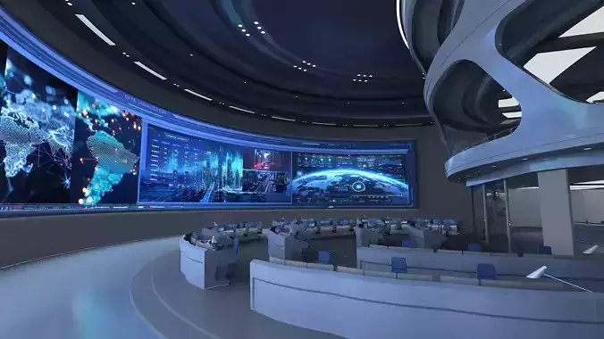 monitoring Center Command Center model