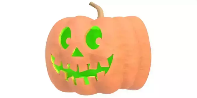 Pumpkin 14 3D model