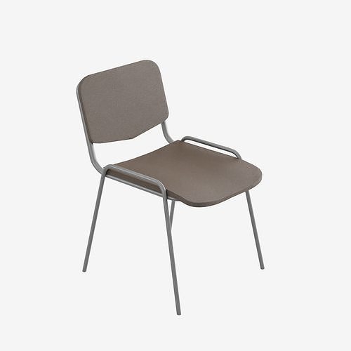 Office Chair 04 Low-poly 3D model