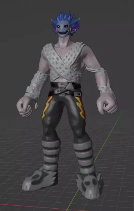 skullmeramon 3D print model_0