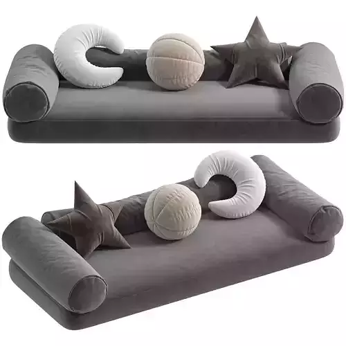 Sofa and Docorative Pillows