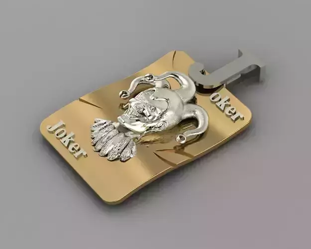 joker pendant jewelry p0001