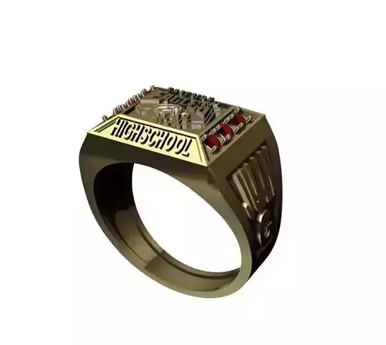 anillo de grados  3D print model