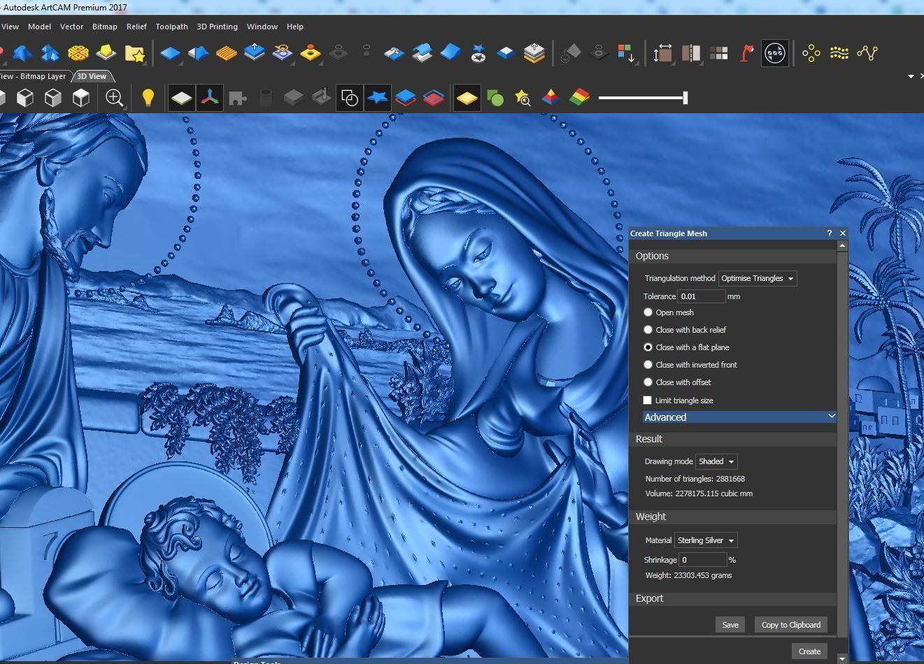 JESUS born merry christmas Cgtrader 3D print model_15