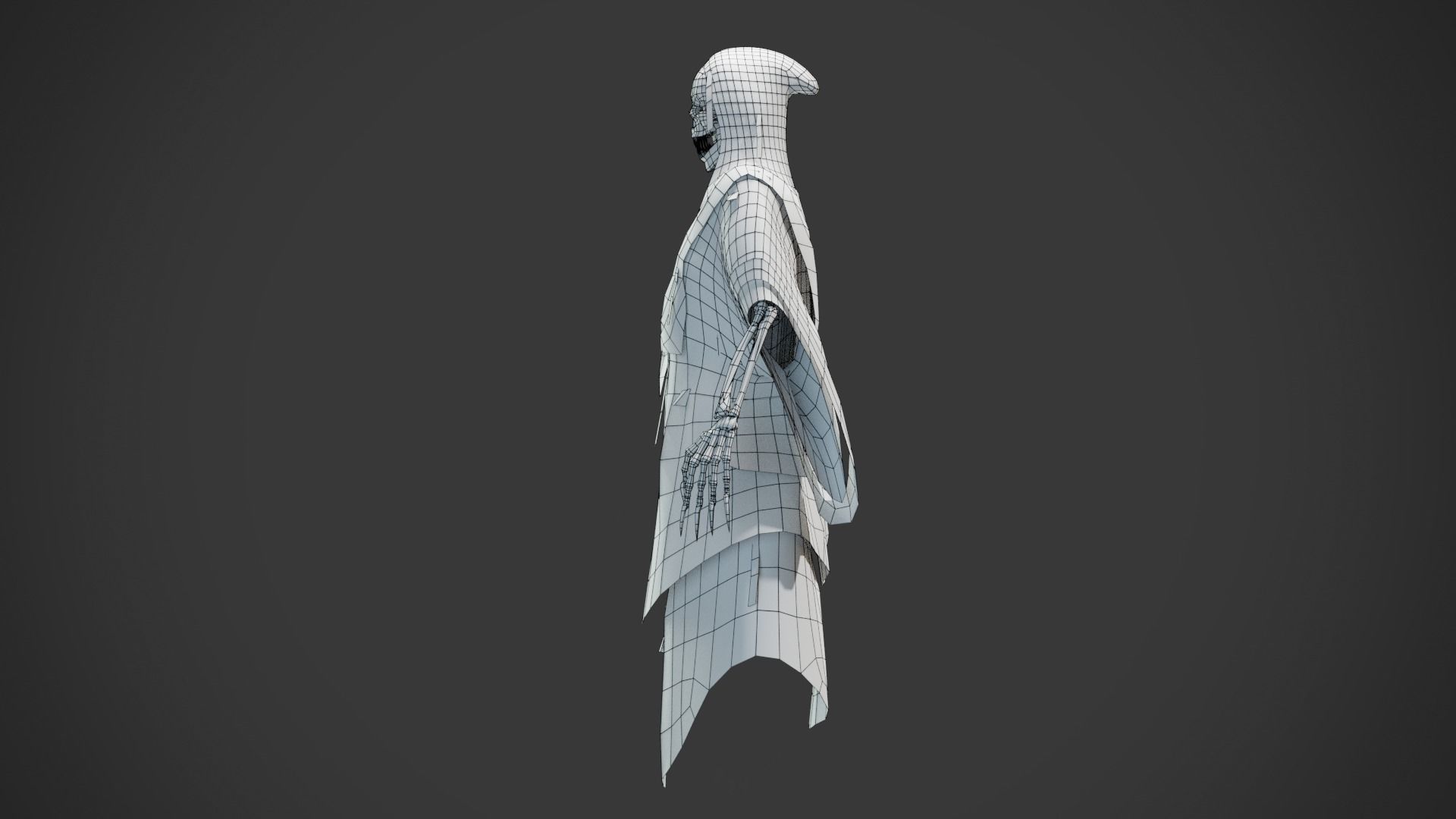 Wraith Low-poly 3D model_39