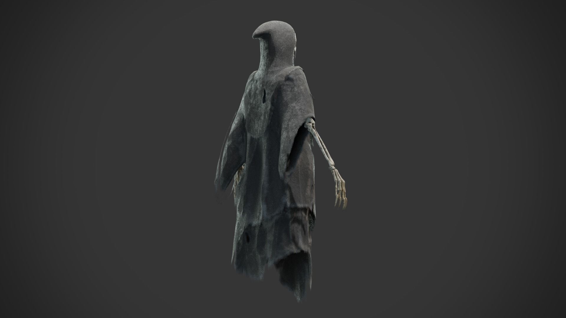 Wraith Low-poly 3D model_18