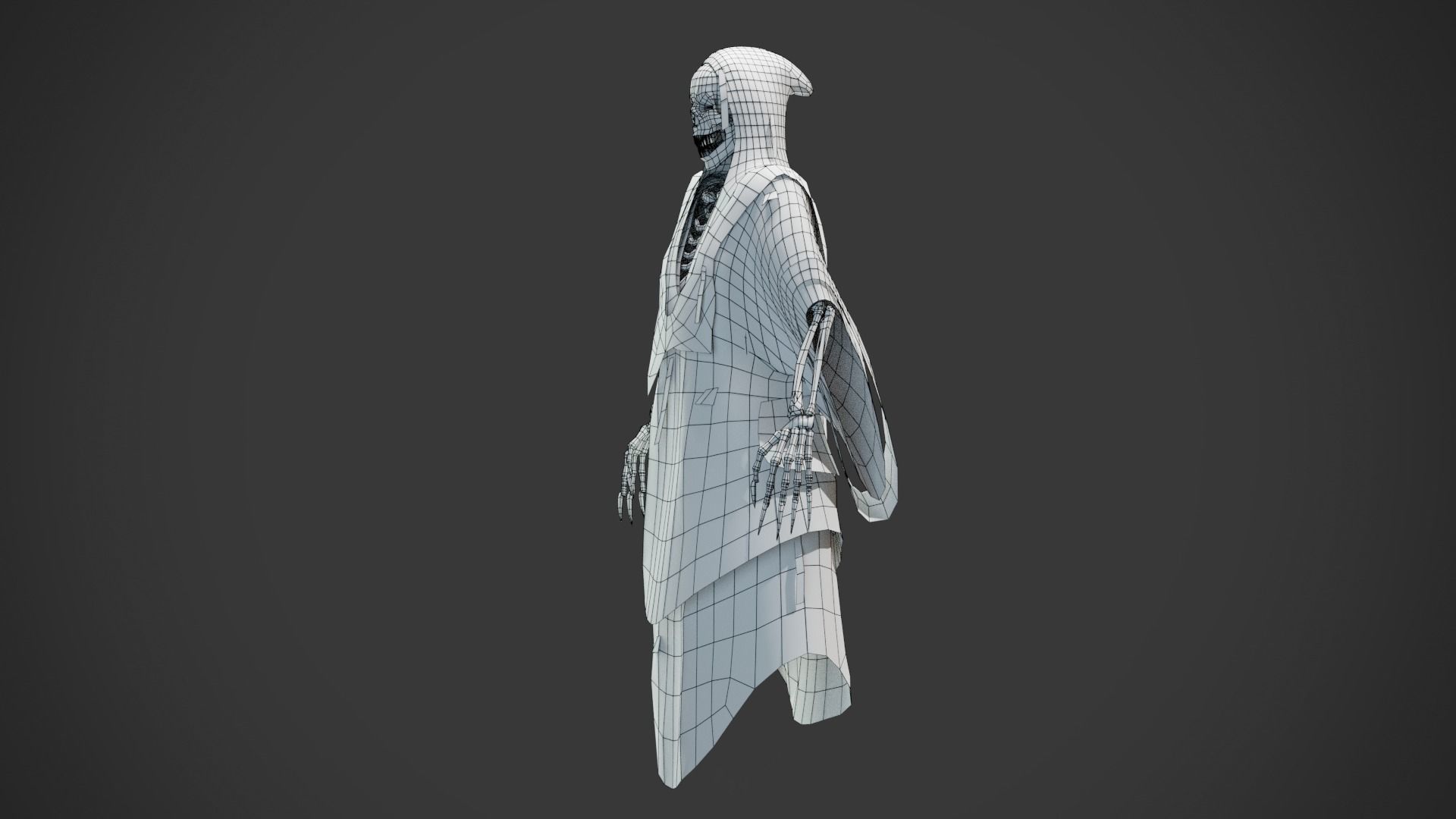 Wraith Low-poly 3D model_40