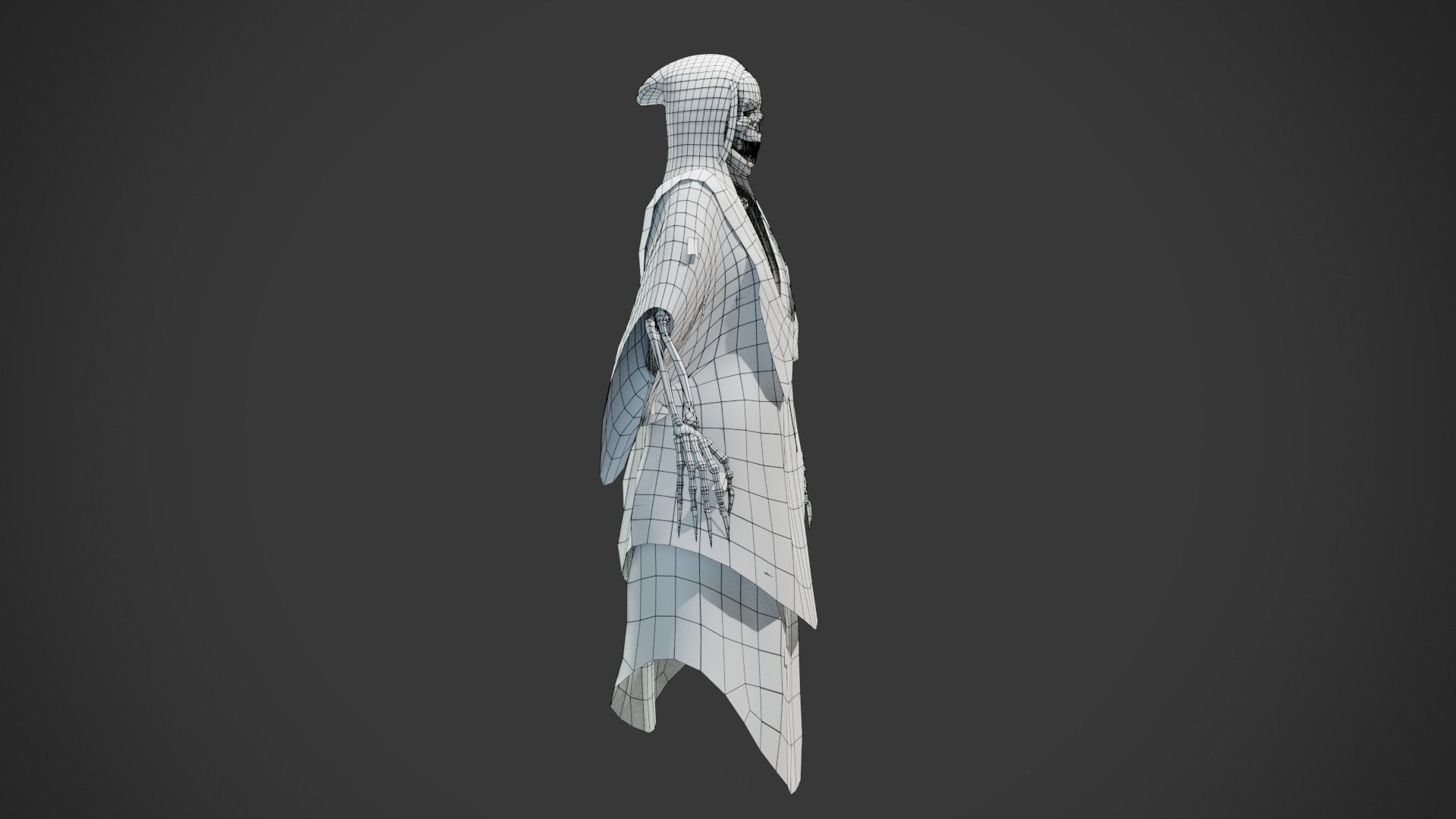 Wraith Low-poly 3D model_31