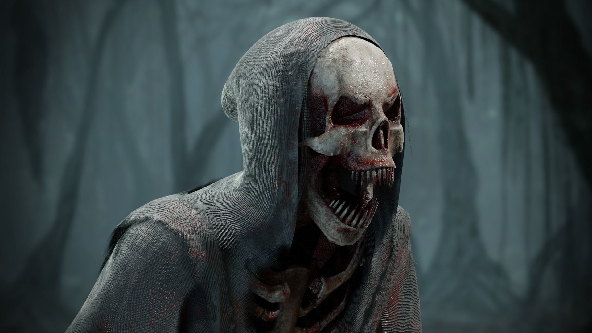 Wraith Low-poly 3D model_2