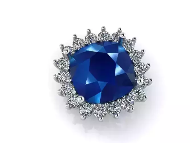 Cushion Cluster Pendant 1421