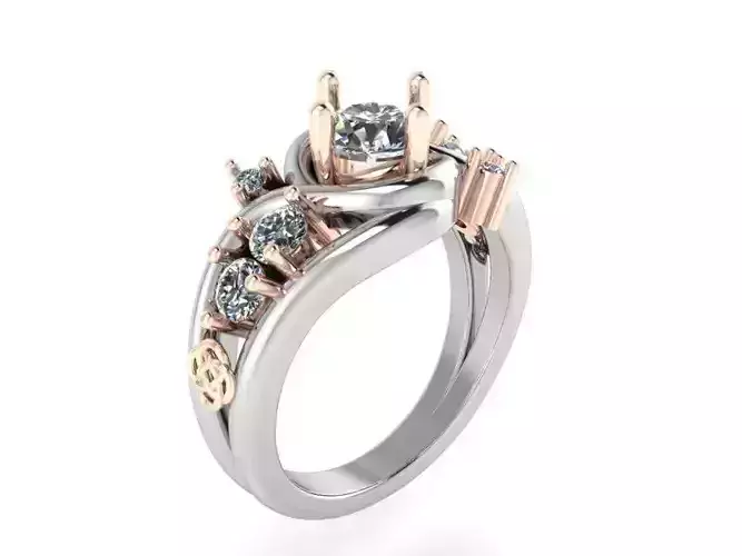 Round Diamond Ring 1438