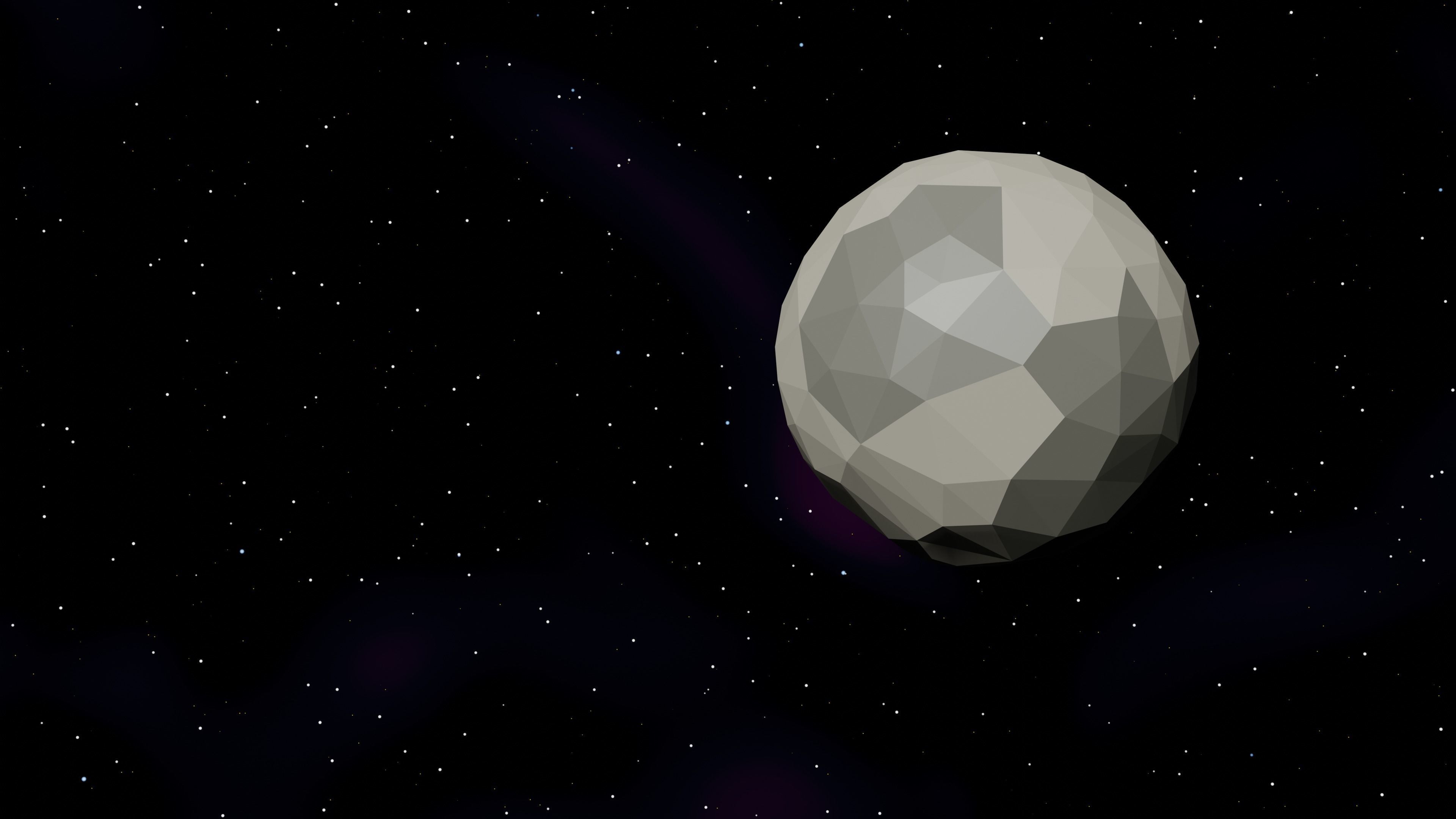 Earth Low-poly 3D model_17