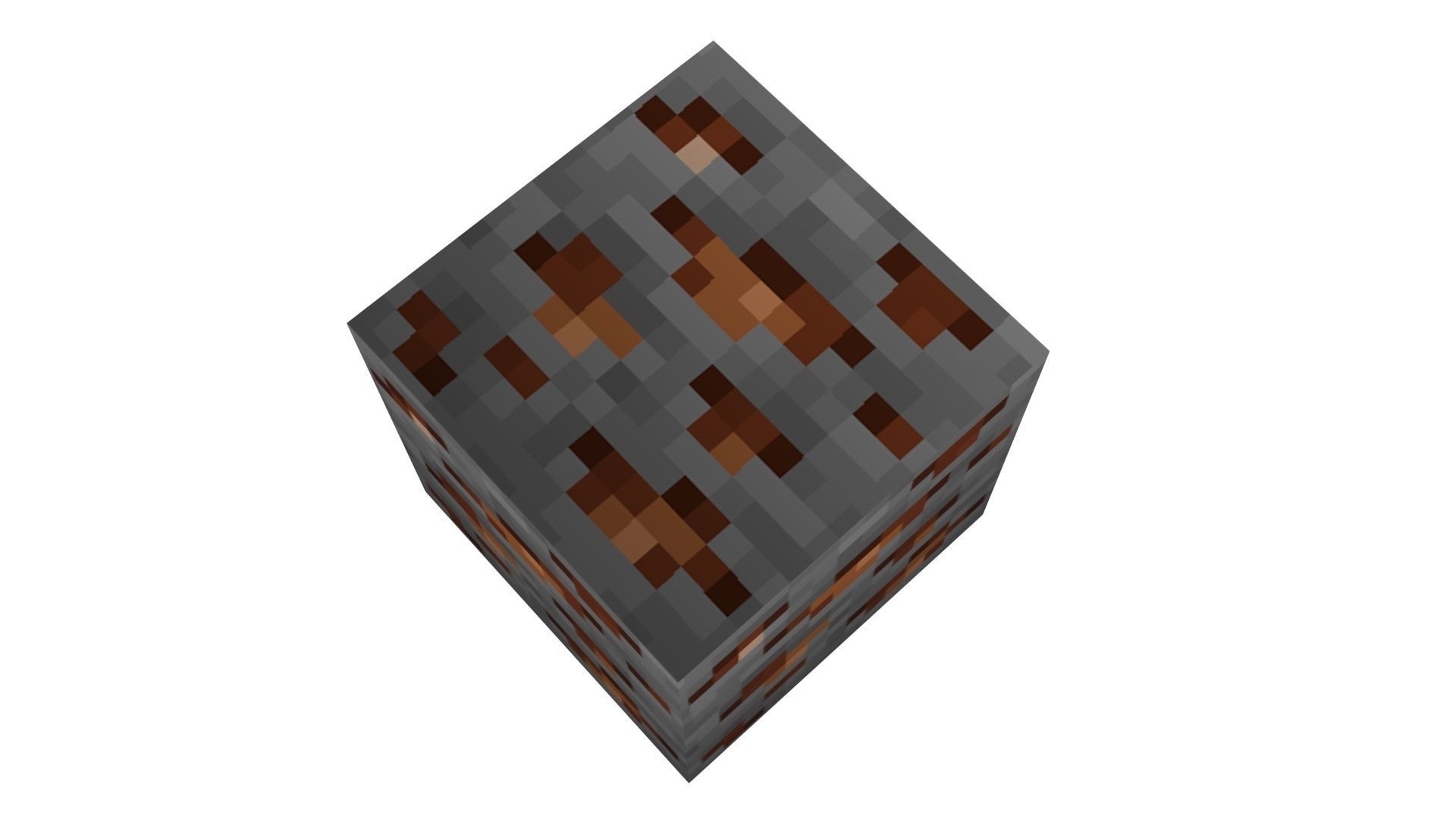 Minecraft Bronze 3D model_1